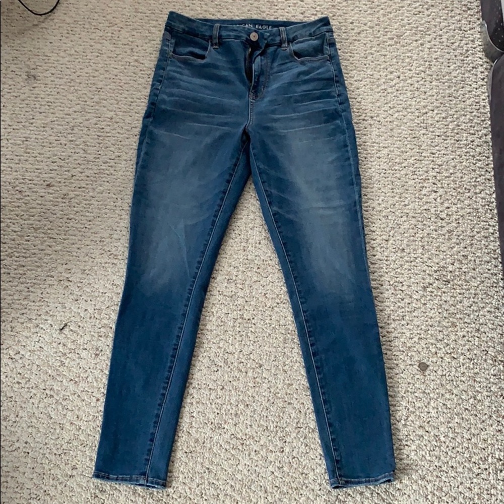 American eagle curvy hi-rise jeggings